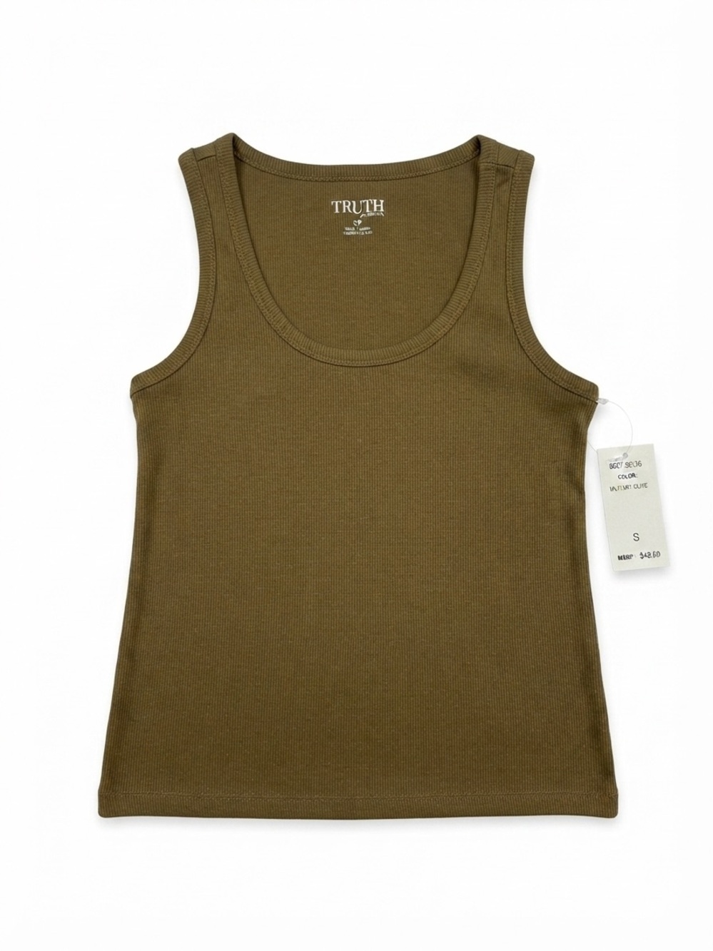 Truth by Republic Tank Top in Olive - Picture 2 of 7